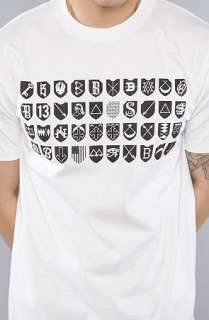 BLVCK SCVLE The Invisible Corps Tee in White  Karmaloop   Global 