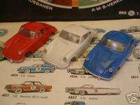 1960s Foreign Faller Red, White & Blue Porsche 911 Lot  