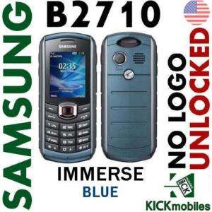NEW SAMSUNG B2710 IMMERSE BLUE FACTORY UNLOCKED GSM OEM  