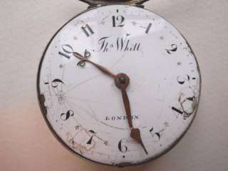 THS WHITT LONDON Verge Fusee SWISS FORGERY not workin  