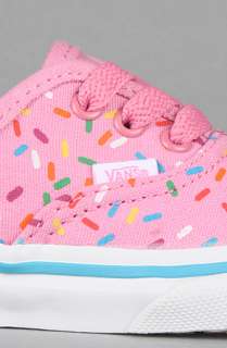 Vans The Toddler Authentic Sneaker in Pink Sprinkles  Karmaloop 