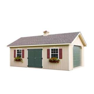 HomePlace Structures 14 Ft. X 24 Ft. Statesman Garage Without Floor 
