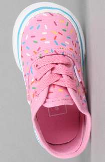 Vans The Toddler Authentic Sneaker in Pink Sprinkles  Karmaloop 