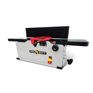 Steel City 6 in. 1/8 Granite and Helical Cutterhead Bench Top Jointer 