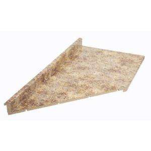 VTI Fine Laminate Countertops Futura 72 in. Laminate Left Hand Miter 