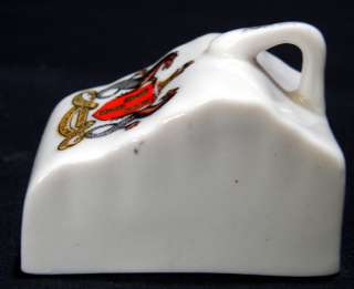 Old Willow Crested China Newcastle Cheese Dish Cover  