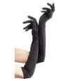 Handschuhe schwarz Handschuhe lange schwarze lang Halloween Kostüm 