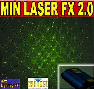 New MIN LASER FX 2.0 dj lazer dance light B2DJ     