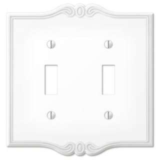   Gang White Toggle Wall Plate (6PCW102) from The Home Depot