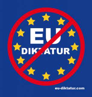 50 Aufkleber Anti EU Europa Euro Rettungsschirm Europäische Union 