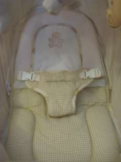 PERFECT!! Baby Bouncer EDDIE BAUER Vibrating Soothing Sounds Comfort 