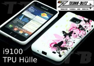   für Samsung Galaxy S2 i9100 Schmetterling Band Case/Tasche SII  