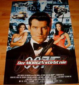 James Bond 007 Plakat DER MORGEN STIRBT NIE A1  