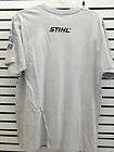 Stihl Large Silver Motorsagen Fashion Fit T Shirt