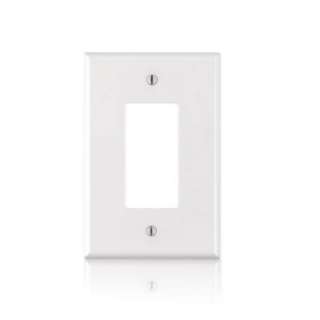   Decora 1 Gang Oversized Wall Plate R52 88601 00W at The Home Depot