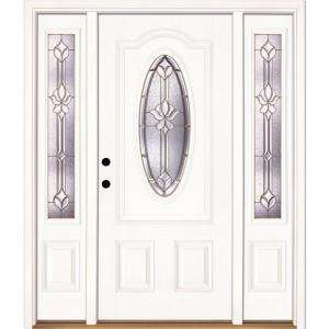  River Doors Medina 36 in. x 80 in. Smooth Ready to Paint Prehung 