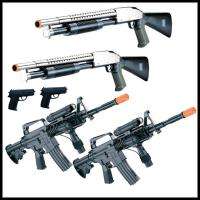 6x Shotgun M4 M16 M16A4 Airsoft Guns Rifle Pistols SWAT  