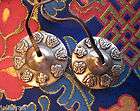 new 8 auspicious lucky symbols brass tibetan buddhist tingsha bells