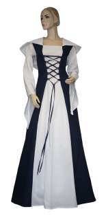 Mittelalter Kleid aus BW Gewand Gothik Larp HdR Maßanfertigung Gr. 34 
