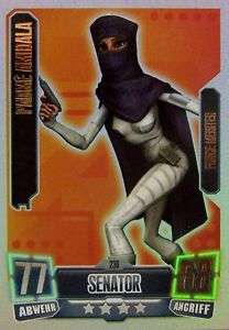 Star Wars Force Attax Serie 2 Meister PADME AMIDALA Nr. 236  
