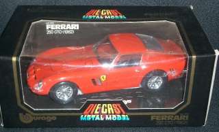 BBURAGO BURAGO FERRARI 250 GTO 1962 1:18 Scale No. 3011 New in Box 
