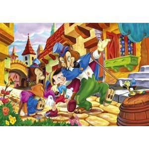   WD Pinocchio Die Katze und der Fuchs, 104 Teile  Spielzeug