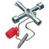 Knipex 00 11 03 Schaltschrank Schlüssel für gängige Schränke und 