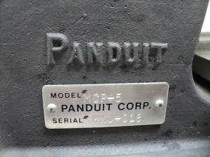 Panduit Assembly Press Model MCP5 w/ Die Set CPD64F50FM  