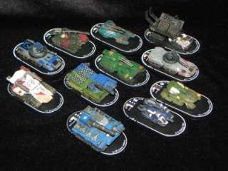 MechWarrior Lot of Random Cards Miniatures Tanks  