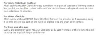 MISSHA] Glam Silky Body Balm SPF27 (Glittering Gold) 25g KPOP K POP 