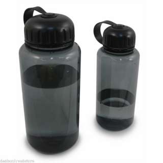 BPA FREE Hard Plastic Hydration Water Bottle (Set of 2)  