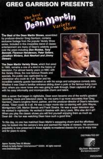 Best of the Dean Martin Variety Show vol 2; NEW DVD  