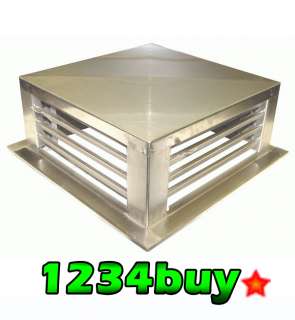 12 x 12 x 5 Stainless Steel Evaporative Cooler Diffuser  