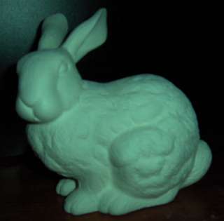 Ceramic Bisque Ready to Paint Long Ear Realistic Rabbit  