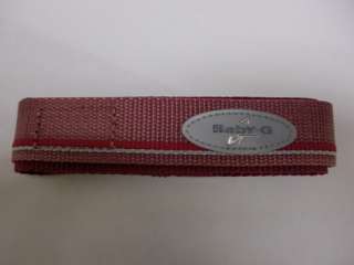  Baby G 18mm  20mm replacement watch band / Red  marroon BG band24s 4