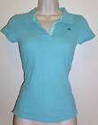 abercrombie girls blue polo shirt top size xl returns not