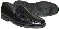   SHOES 27395 BLACK LEATHER LOAFER 8.5W RETAIL PRICE $99 NWB *  