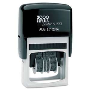  2000 PLUS Economy Dater, Self Inking, Black Office 