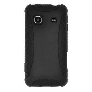 Amzer Silicone Skin Jelly Case for Samsung Galaxy Prevail   Black   1 