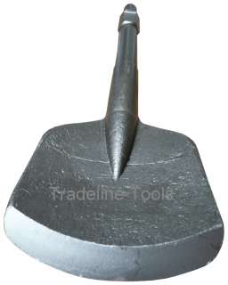 JACK HAMMER SQUARE MOUTH LONG SERIES CLAY SPADE CHISEL. JACKHAMMER HEX 