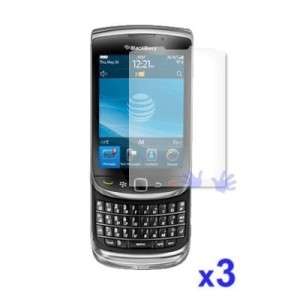 NEW LCD SCREEN PROTECTOR BLACKBERRY 9800 TORCH   YOU WILL GET 3 