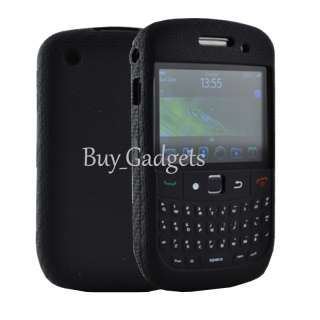 KEYPAD SILICONE CASE & SCREEN PROTECTOR FOR BLACKBERRY CURVE 8520 9300 