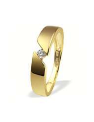 Goldmaid Damen Ring 585 Gelbgold1 Brillant Gr. 56 So R524GG56