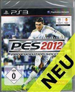 Playstation 3 PS3 PES 2012 Pro Evolution Soccer Fussball NEU  