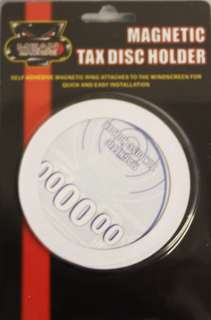 Magnetic car vehicle Licence Tax disc Permit Holder  