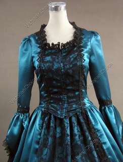 Marie Antoinette Victorian Dress Ball Gown Prom 142 S  