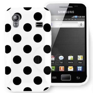   Dots Gel Case For Samsung Galaxy Ace S5830 + Screen Protector  