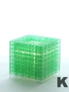 Lampada da Tavolo Componibile Cube Kreaton Verde New  