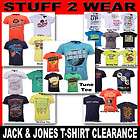Mens clothing Jack & Jones T Shirts   Get great deals on  UK!