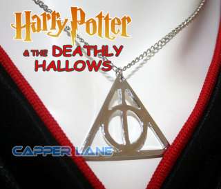 HARRY POTTER DEATHLY HALLOWS HERMIONE PENDANT NECKLACE  